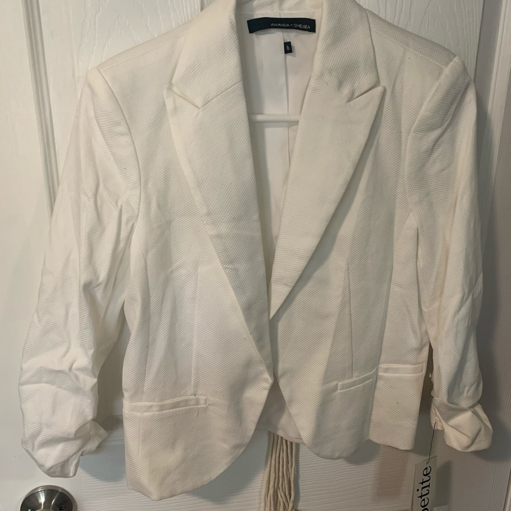 White Blazer